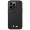 BMW siliconen Pattern Case voor Apple iPhone 15 Pro 6,1 inch zwart