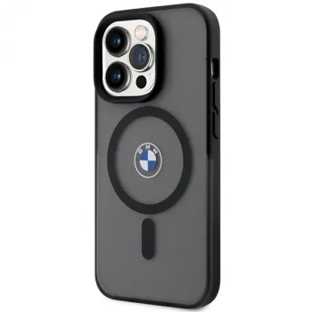 BMW IML Signature Hardcase voor Apple iPhone 15 Pro 6,1 inch zwart MagSafe