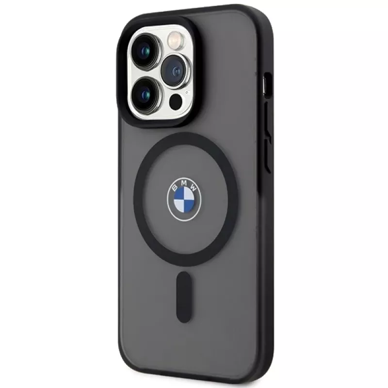 BMW IML Signature Hardcase voor Apple iPhone 15 Pro 6,1 inch zwart MagSafe