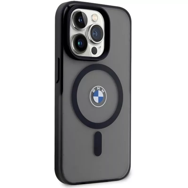 BMW IML Signature Hardcase voor Apple iPhone 15 Pro 6,1 inch zwart MagSafe
