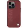 BMW M Collection Silicone Hard Case met MagSafe voor Apple iPhone 15 Pro 6,1 inch rood Big Logo