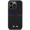 BMW M Silicone Pattern MagSafe Hard Case voor Apple iPhone 15 Pro 6,1 inch - zwart