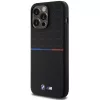 BMW M Silicone Pattern MagSafe Hard Case voor iPhone 15 Pro Max 6,7 inch zwart