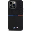 BMW M Silicone Pattern MagSafe Hard Case voor iPhone 15 Pro Max 6,7 inch zwart