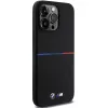BMW M Silicone Pattern MagSafe Hard Case voor iPhone 15 Pro Max 6,7 inch zwart