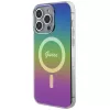 Guess IML Iridescent MagSafe Case voor iPhone 15 Pro Max (bont)