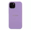 Guess GUHMP15MPSAHMCU Saffiano MagSafe Hard Case voor iPhone 15 Plus / 14 Plus 6,7 inch - lila