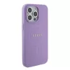 Guess GUHMP15LPSAHMCU Saffiano MagSafe Hard Case voor Apple iPhone 15 Pro 6,1 inch - lila