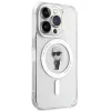 Karl Lagerfeld MagSafe IML Ikonik hoesje voor iPhone 15 Pro transparant