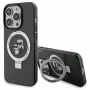 Karl Lagerfeld KLHMP15LHMRSKCK hardcase ringstandaard MagSafe voor iPhone 15 Pro 6.1 zwart