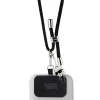 Karl Lagerfeld CBDY koord universele telefoonlanyard / polsband (zwart)