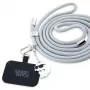 Karl Lagerfeld CBDY koord universele telefoonlanyard / polsband (grijs)