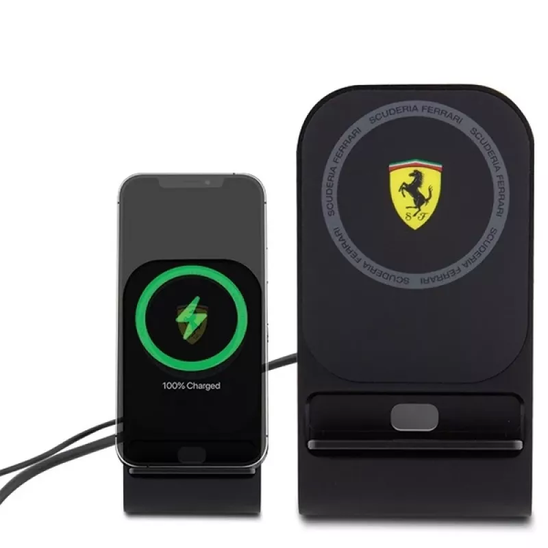 Ferrari 2023 Collection MagSafe 15W draadloze oplaadpad - zwart