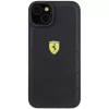 Ferrari FEHCP15MRDUK iPhone 15 Plus / 14 Plus 6,7 inch zwarte hardcase quilted metalen logo