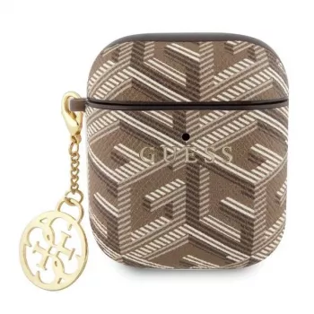 Guess GUA2PGCE4CW AirPods 1/2 cover bruin GCube Charm