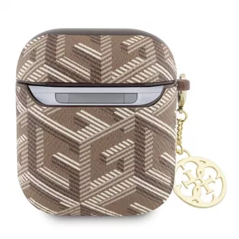 Guess GUA2PGCE4CW AirPods 1/2 cover bruin GCube Charm