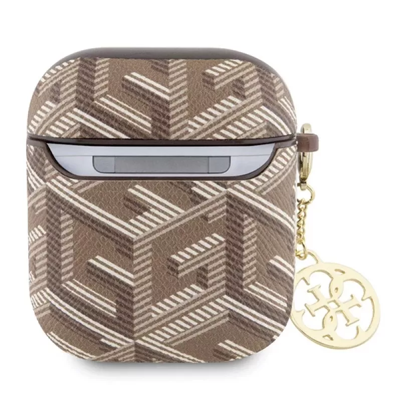 Guess GUA2PGCE4CW AirPods 1/2 cover bruin GCube Charm