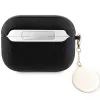 Guess GUAP2PGEHCDK AirPods Pro 2 (2022/2023) cover zwart Fixed Glitter Heart Diamond Charm
