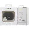 Guess GUAP2PGEHCDK AirPods Pro 2 (2022/2023) cover zwart Fixed Glitter Heart Diamond Charm