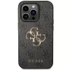 Guess GUHCP15L4GMGGR hardcase voor iPhone 15 Pro 6,1 inch - grijs 4G Big Metal Logo