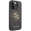 Guess GUHCP15L4GMGGR hardcase voor iPhone 15 Pro 6,1 inch - grijs 4G Big Metal Logo