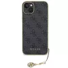 Guess GUHCP15MGF4GGR iPhone 15 Plus/14 Plus 6,7 inch grijs hardcase 4G Charms Collection