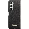 Guess Glitter Script F946 hardcase voor Samsung Galaxy Z Fold5, zwart