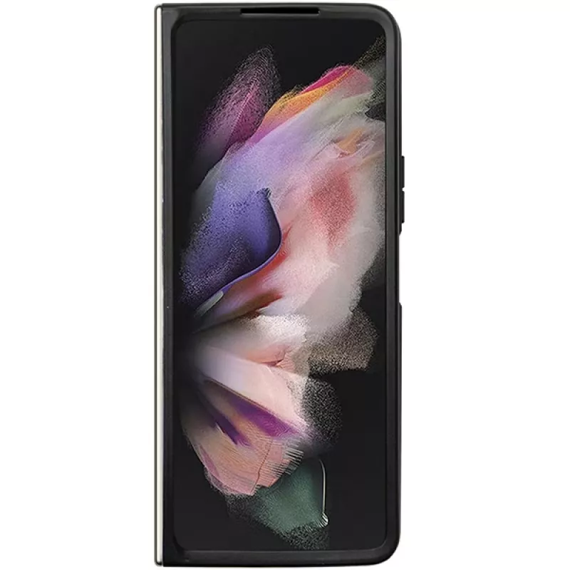 Guess Glitter Script F946 hardcase voor Samsung Galaxy Z Fold5, zwart