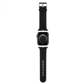 Karl Lagerfeld 3D Rubber Choupette Head bandje voor Apple Watch 38/40/41mm zwart
