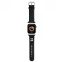 Karl Lagerfeld 3D Rubber Choupette Head Apple Watch-bandje 42/44/45/49mm zwart