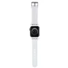 Karl Lagerfeld 3D Rubber Choupette Head Apple Watch-bandje 42/44/45/49mm wit
