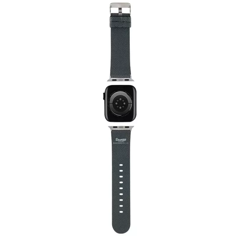 Hello Kitty HKAWMPGKHK Apple Watch-bandje 38/40/41mm zwart siliconen