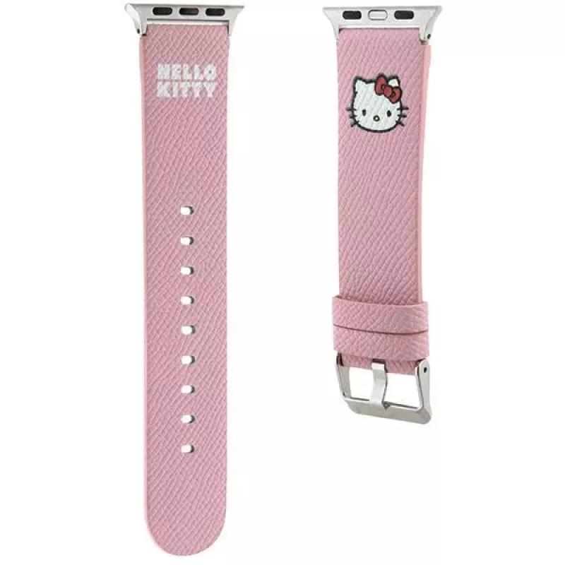 Hello Kitty HKAWMPGKHP siliconen bandje voor Apple Watch 38/40/41mm roze