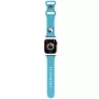 Hello Kitty HKAWMSCHBLB Apple Watch-armband 38/40/41mm blauw siliconen met Kitty Head