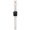 Hello Kitty HKAWMSDGPTE Apple Watch-armband 38/40/41mm beige siliconen Graffiti Tags