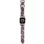 Hello Kitty HKAWMSDGPTP siliconen armband voor Apple Watch 38/40/41mm roze Graffiti Tags