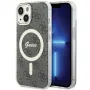 Guess GUHMP15MH4STW hardcase IML MagSafe voor iPhone 15 Plus / 14 Plus 6,7 inch bruin