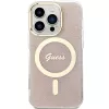Guess GUHMP15LH4STP hardcase voor Apple iPhone 15 Pro 6,1 inch roze IML 4G MagSafe