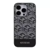 Guess GUHMP15XHGCFSEK iPhone 15 Pro Max 6,7 zwart hardcase GCube Stripes MagSafe