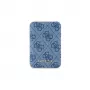 Guess draadloze powerbank 5000mAh blauw 4G leer metaal logo MagSafe 15W