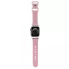 Hello Kitty HKAWLSCHBLP siliconen armband voor Apple Watch 42/44/45/49mm roze