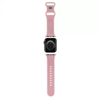 Hello Kitty HKAWLSCHBLP siliconen armband voor Apple Watch 42/44/45/49mm roze