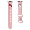 Hello Kitty HKAWLSCHBLP siliconen armband voor Apple Watch 42/44/45/49mm roze