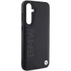BMW S23 FE S711 zwart leer hot stamp case voor Samsung Galaxy S23 FE