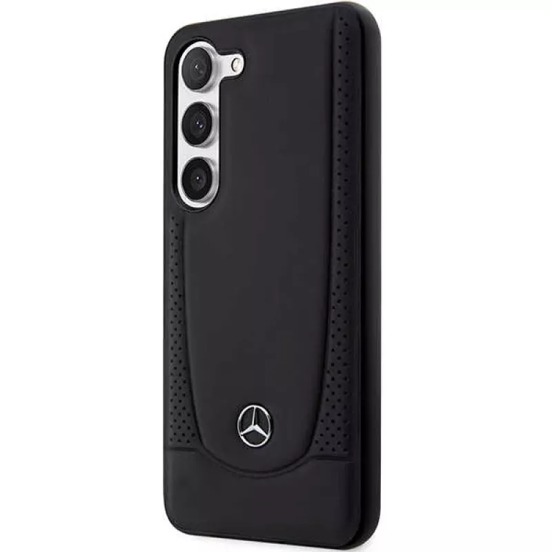 Mercedes-Benz S23 FE hardcase leer Urban zwart voor Samsung Galaxy S23 FE