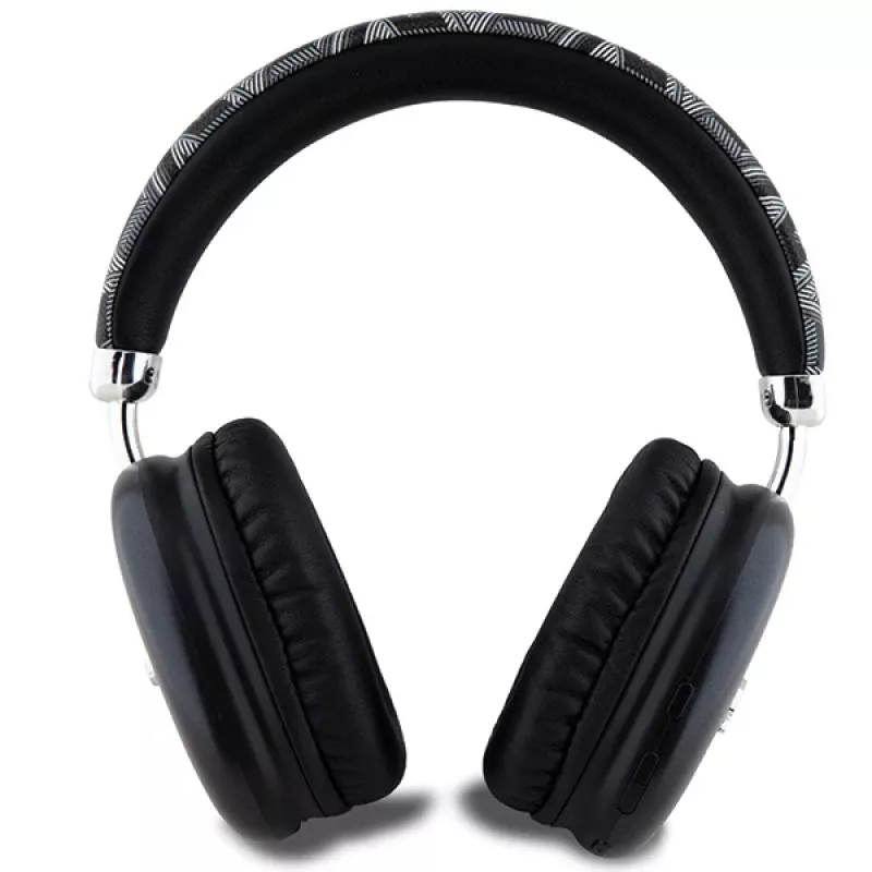 Guess Gcube Metallic Script Logo on-ear Bluetooth-koptelefoon zwart