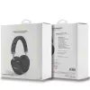 Guess Gcube Metallic Script Logo on-ear Bluetooth-koptelefoon zwart