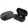Guess 4G Metal Logo Bluetooth TWS ENC-oordopjes met oplaadcase (zwart)