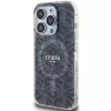 Guess GUHMP15LHGCUSTGK iPhone 15 Pro 6,1 inch zwart hardcase IML GCube MagSafe