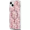 Guess GUHMP15MHGCUSTGP iPhone 15 Plus / 14 Plus 6,7 inch roze hardcase IML GCube MagSafe